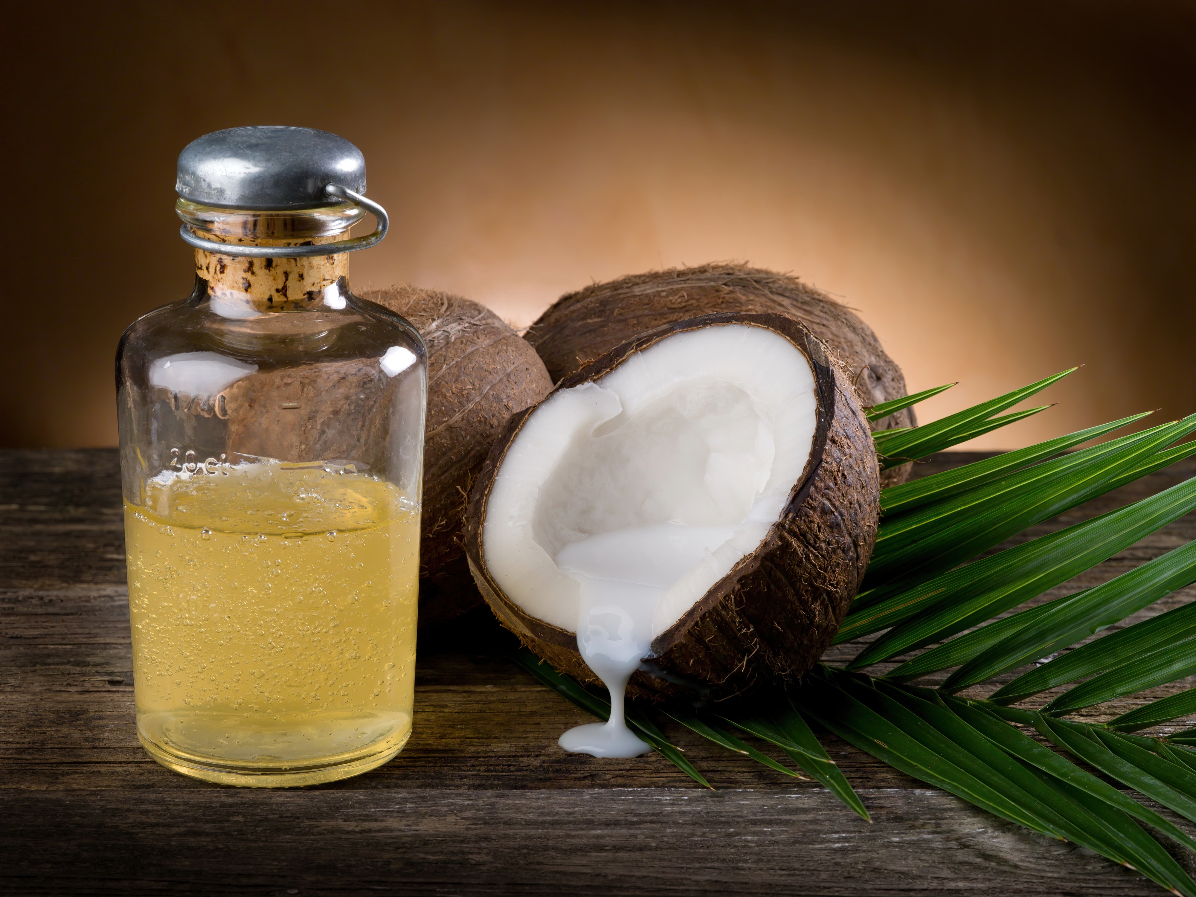 Natural coconut walnut oil