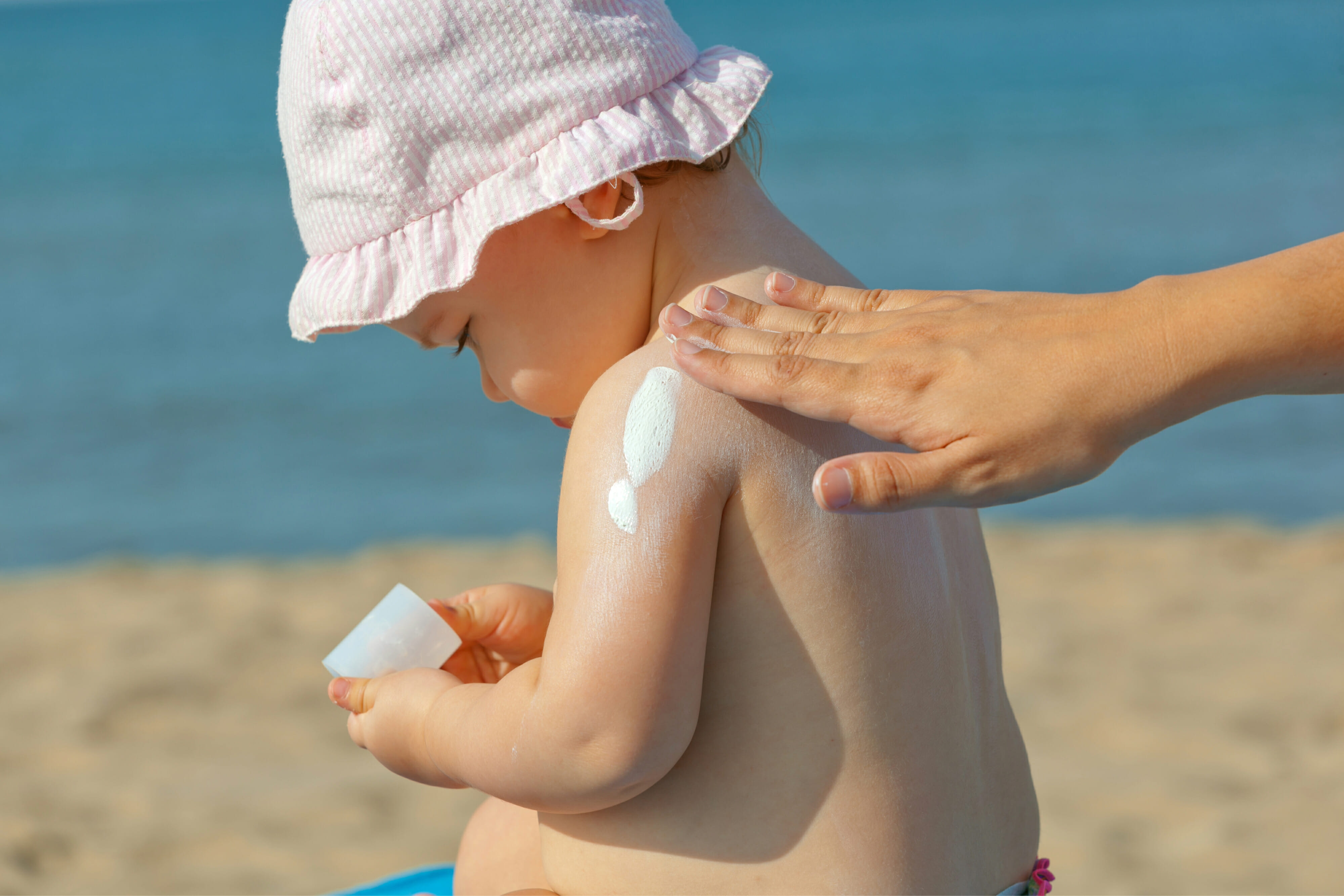 Baby sunscreen cream